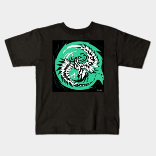 black leaf phoenix Kids T-Shirt